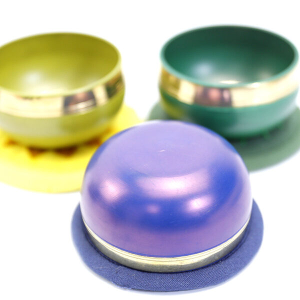 Handmade Colorful Himalaya Bowl Yoga Meditation Music Percussion Instrument - Image 3