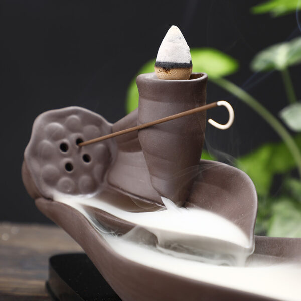 Backflow Incense Burner sandalWood Incense Burner Line Incense Burner Zen Ornaments - Image 2