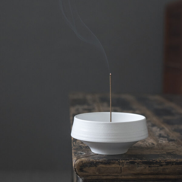 Handmade Ceramic Zen Incense Retro Incense Burner - Image 4