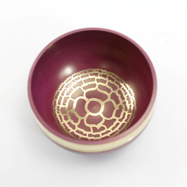 Handmade Colorful Himalaya Bowl Yoga Meditation Music Percussion Instrument - Image 9