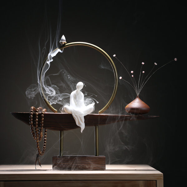 Chinese Style Backflow Incense Burner Decoration Living Room - Image 6