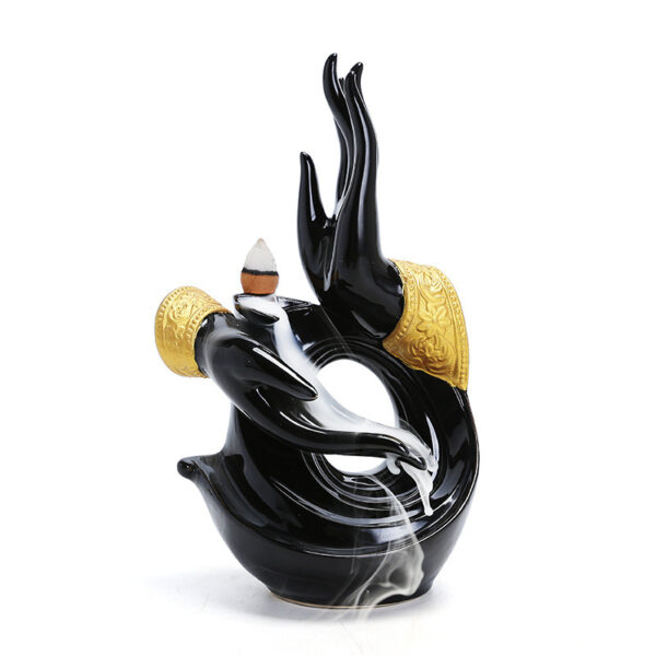 New Home Indoor Bergamot Backflow Incense Burner - Image 2