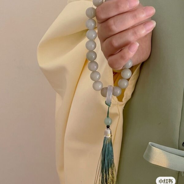 Tassel Buddha Beads Handheld Vintage Bracelet - Image 4