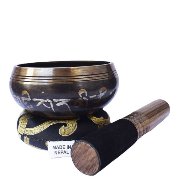 Bible Black Bowl Meditation Yoga Healing Meditation Bowl - Image 3