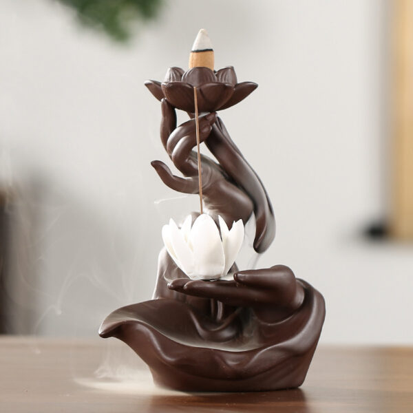 Ceramic backflow incense burner - Image 2