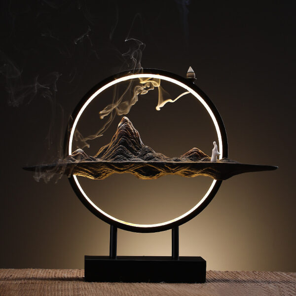 Creative Chinese Backflow Incense Burner Office Desktop Decoration - Image 4