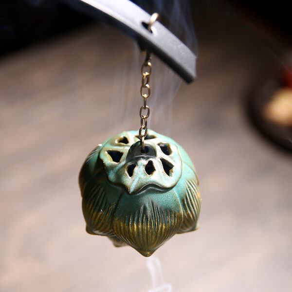 Household hanging sachet ball indoor backflow incense burner - Image 3
