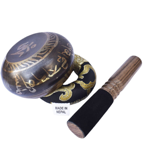 Bible Black Bowl Meditation Yoga Healing Meditation Bowl - Image 2
