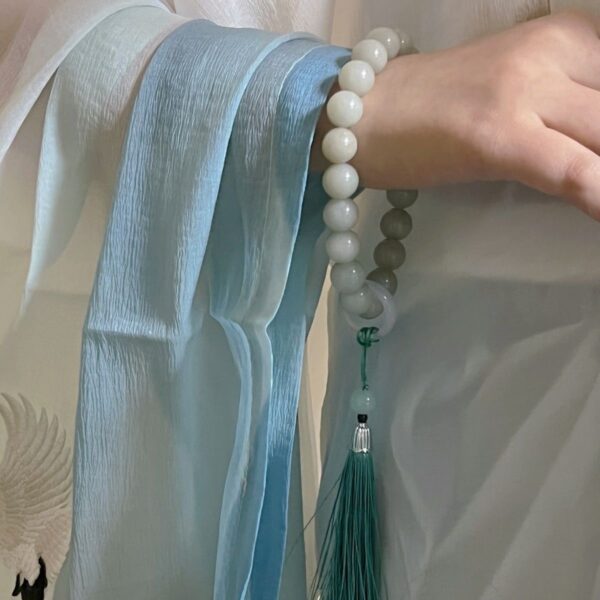 Tassel Buddha Beads Handheld Vintage Bracelet - Image 2